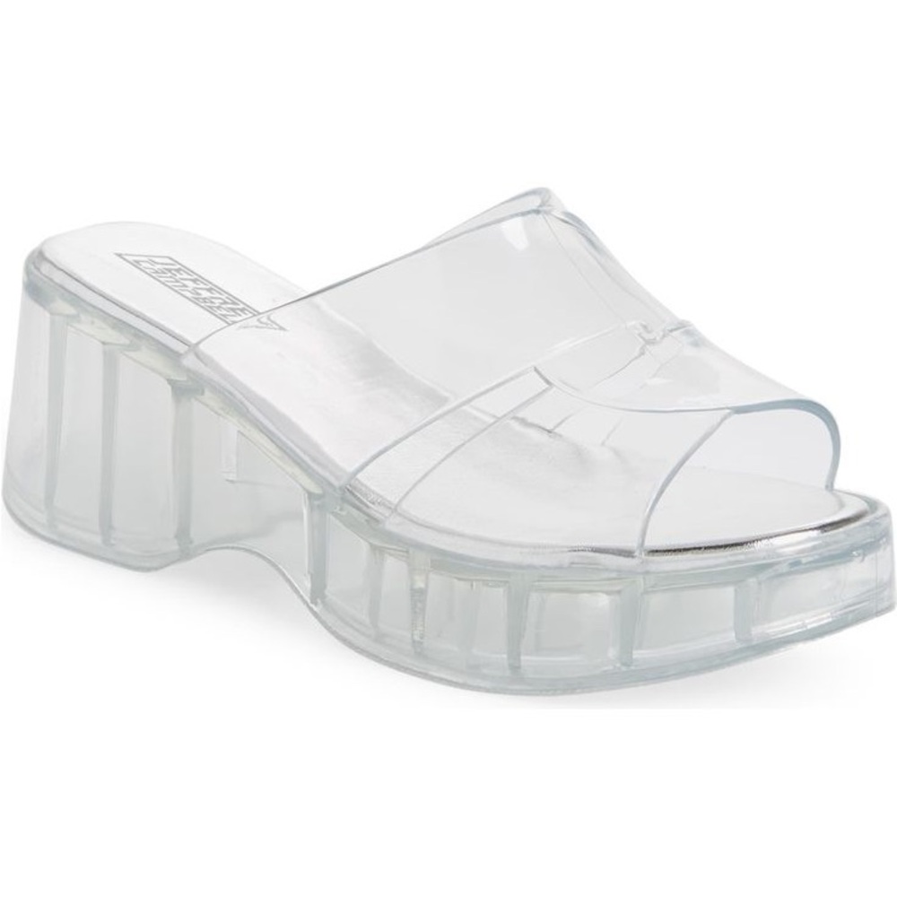 Jeffrey Campbell Women's Clear Platform Sandals